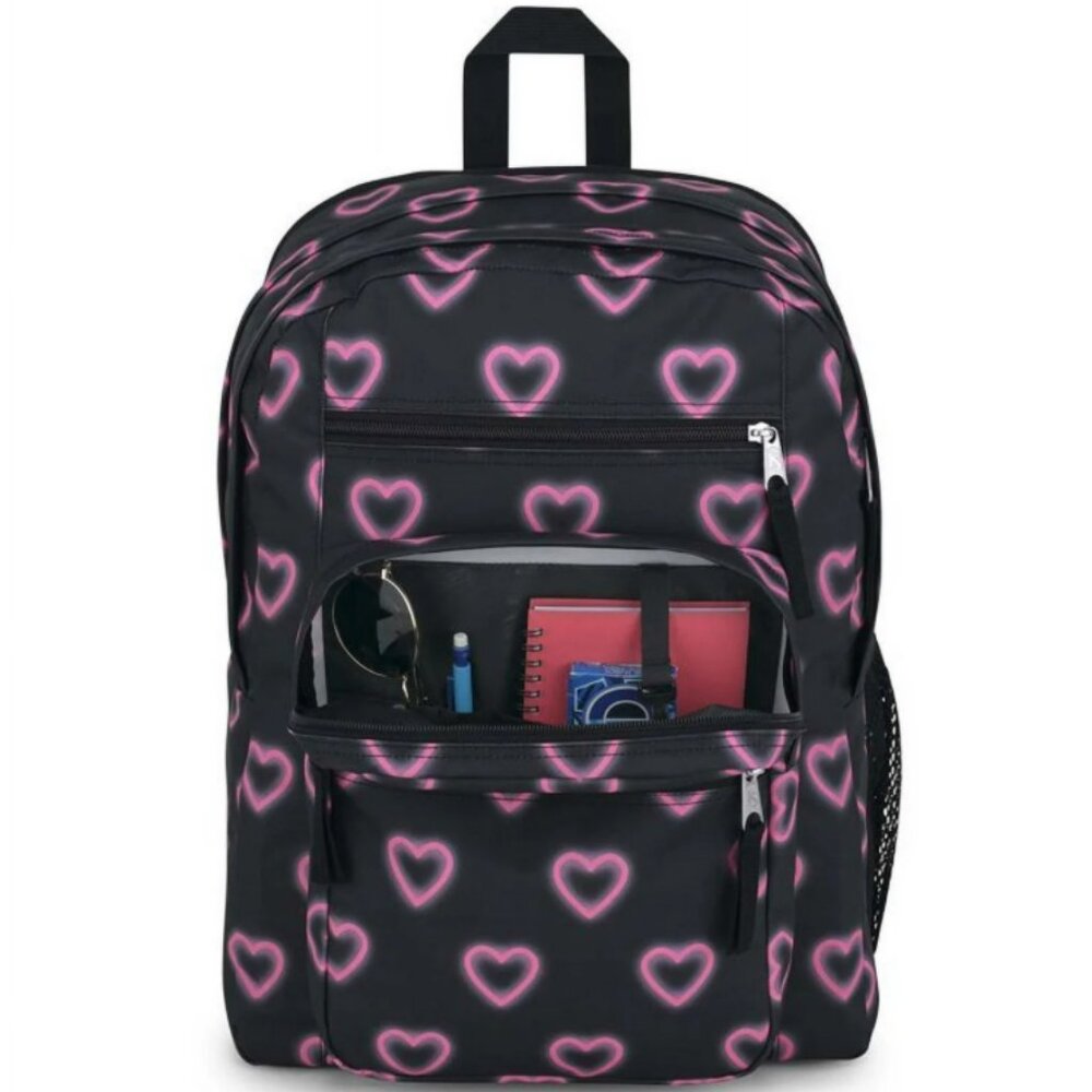 Brand New with Tags Jansport Big Student Happy hearts Backpack!